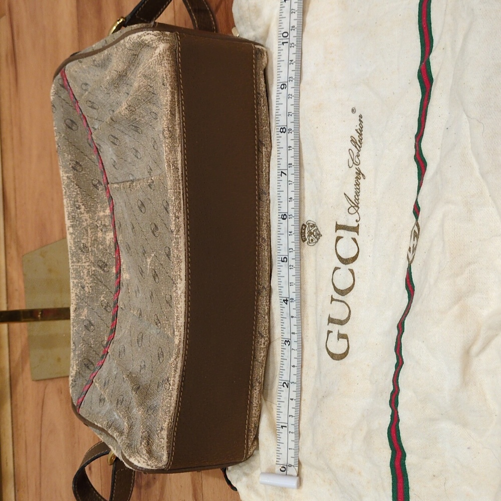Gucci Accessories Line Vintage Purse PROJECT Greta Upcycling Option w/Dustbag - Picture 16 of 17